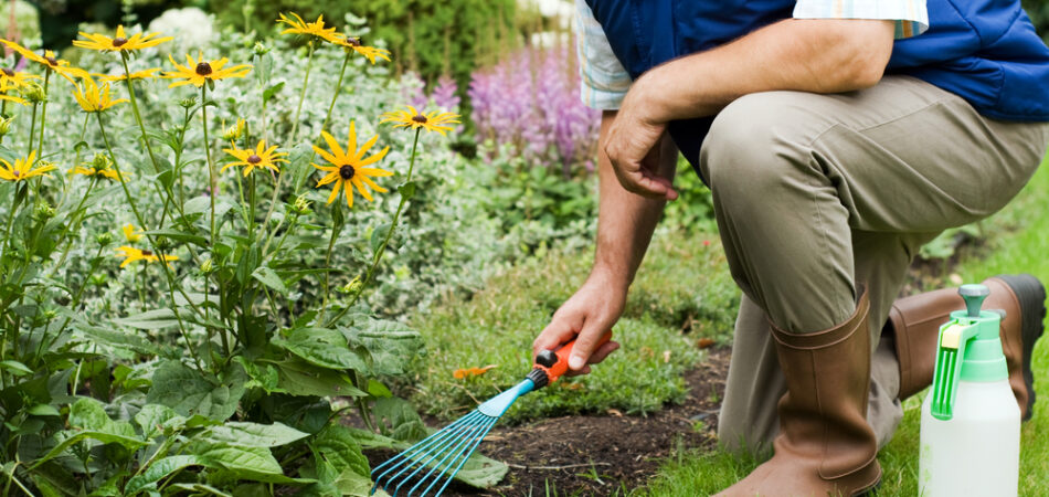 Man,working,in,the,garden